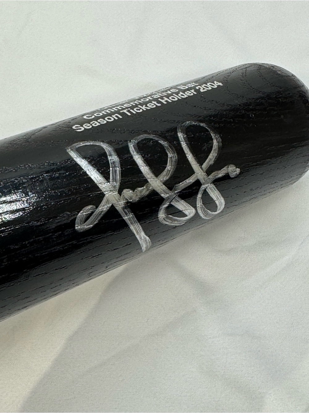 Omar Vizquel Autograph Bat Cleveland Indians Baseball Memorabilia Jacob’s Field